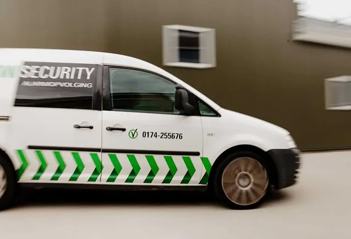 EW Security bedrijfswagen voor mobiele surveillance